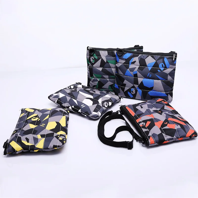 

China suppliers 2021 custom mini camouflage men women day pack sport shoulder messenger bag sling bag, Custom made