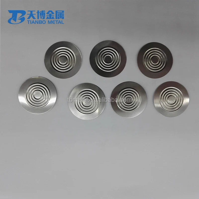2 metal diaphragm,316L corrugated metal diaphragm