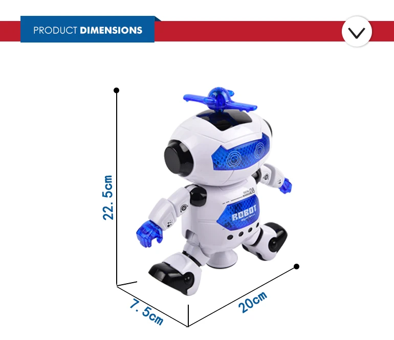 Remote Control Intelligent Gift Kids Mini Robot With Dialogue Function