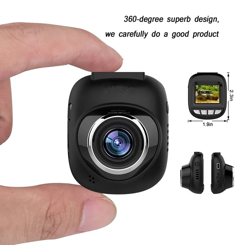 2023 Azamon Top Sale Hidden Camera In Car Mirror With 170 Degree Wide