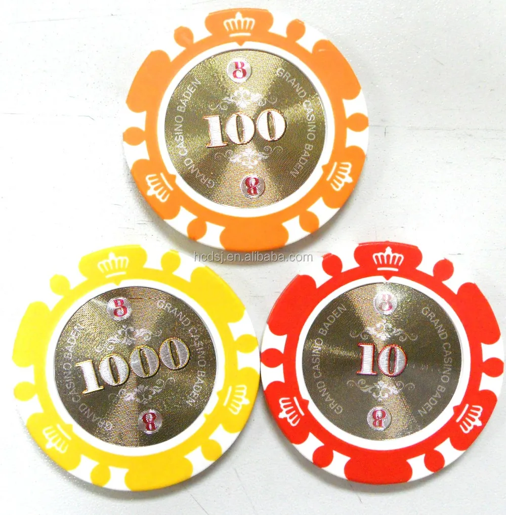 Free Sample 2 Colored Pp Crown Casino Chips Buy Crown Casino Chips,Plastic Color Chips,13.5g