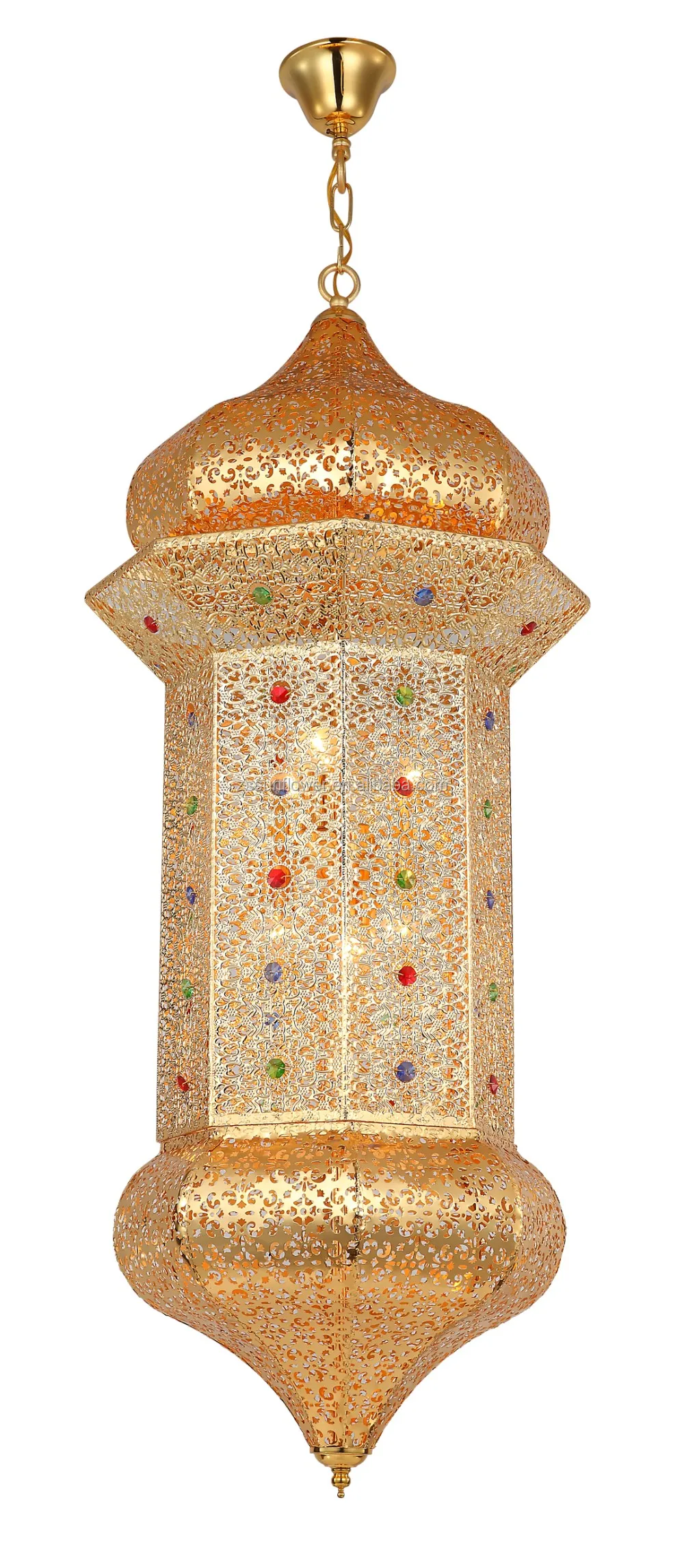 New design arabian lantern for lobby decoration pendant light