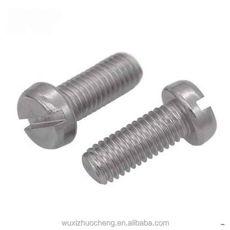
OEM slotted cheese head screw 