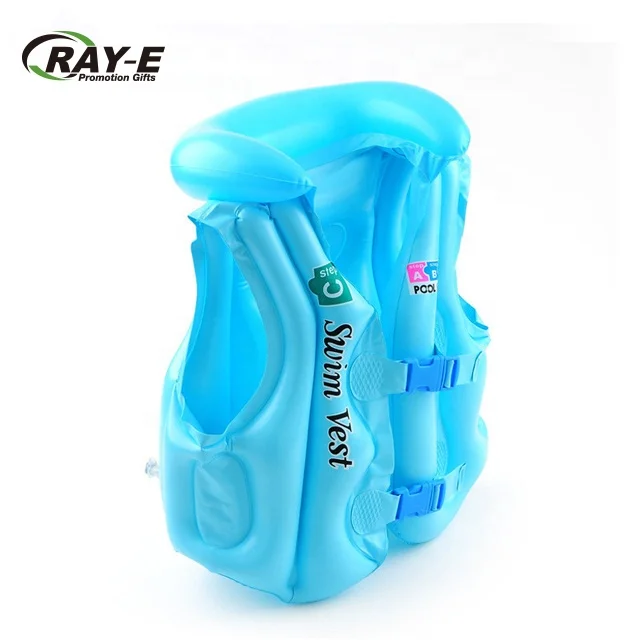
Factory Price Children Float Swimming Life Swim Vest Learn-to Swim PVC Life Jacket Inflatable Life Vest for Kids 