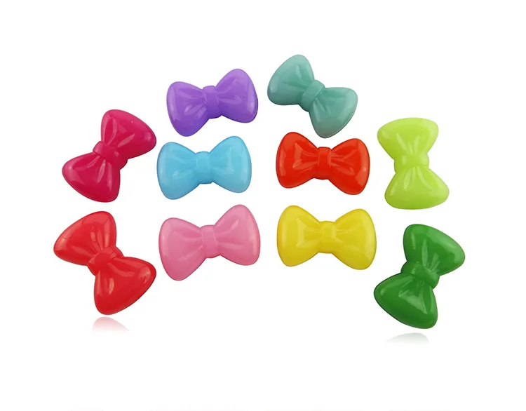 mix color crystal acrylic butterfly bead