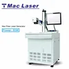 MAC expiry date printing machine QR code / serial number fiber laser marking machine