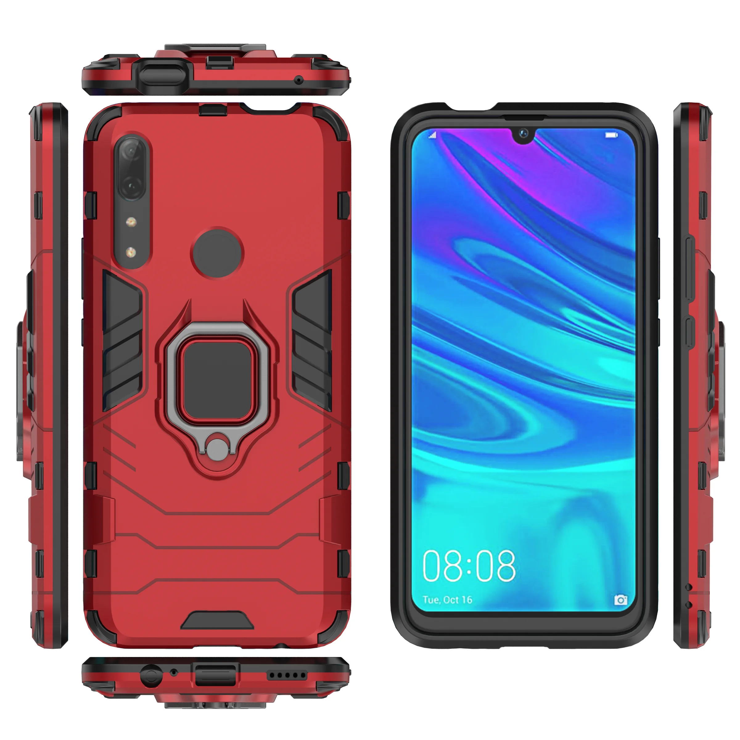 

PC+TPU Hybrid Protective Case Shockproof cell Phone Case For Huawei Y9 prime 2019 Protective Cases For Huawei P Smart Z