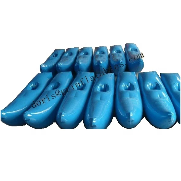 

PVC Tarpain Floating Inflatable Water Walking Shoes/ Inflatable Shoes For Walking On Water