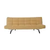 Nisco Living room Furniture Tufted Futon Couch with Polyester Cover, Multiple Colors
