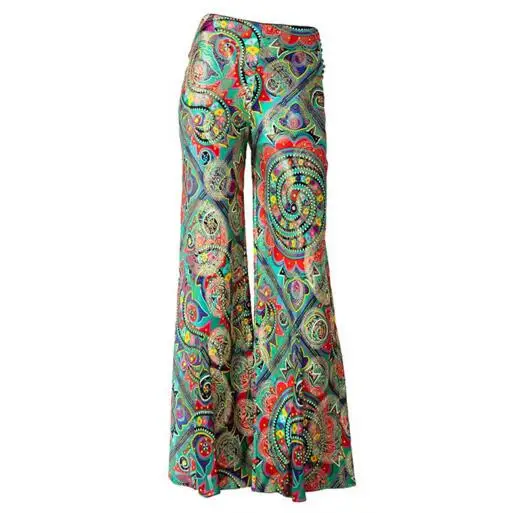 colorful high waisted pants