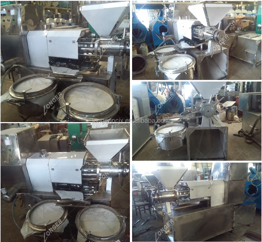 Automatic South Africa Cold Olive Oil Extraction Machine Sunflower