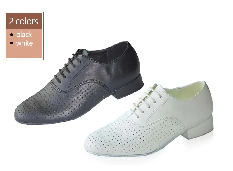 Good Quality Men Modern Soft Genuine Leather Salsa Dance Shoes