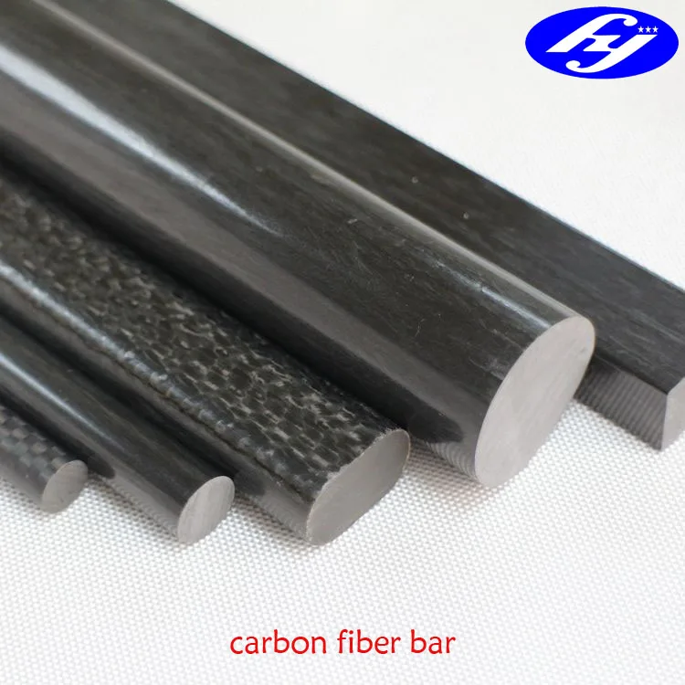 Round / Rectangular / Oval / Square Carbon Fiber Rod With Matte Glossy