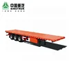 Low price high quality new 3 axle 20ft 40ft container semi trailer for sale