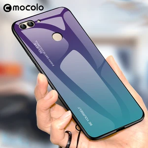Gradient Tempered Glass Mobile Phone Case