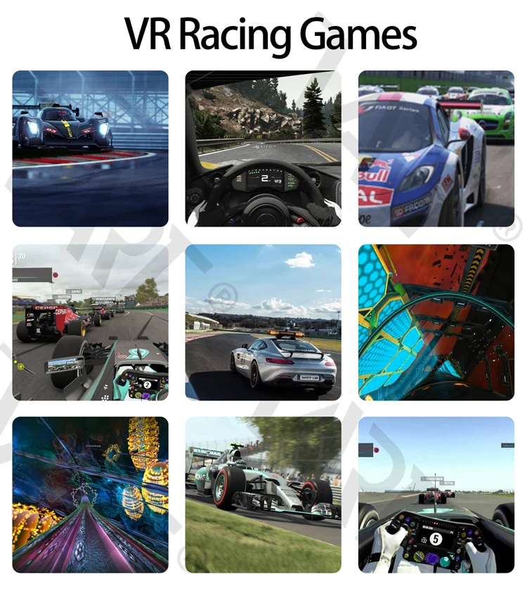 VART Heart-breathing VR Car Racing Simulator 9D VR Excited Race Driving Game 