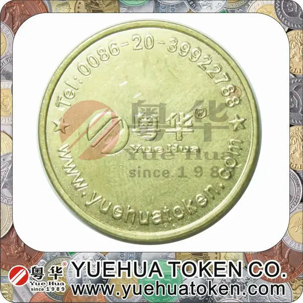Slot Arcade Gold Color Brass Token.jpg