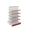 Wire Mesh Rack Backboard Garment Display Metal Shelf With 5 Shelves