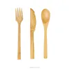 Disposable bamboo cutlery knives forks spoon