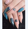 False Nails Wholesale Nail Tips cat eye nails Glitter Fake Nails
