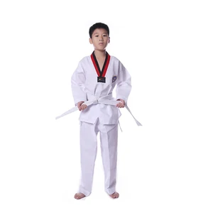 Customized logo high quality Taekwondo uniform  children and adult Taekwondo uniform