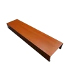 free sample 2019 u shaped tube ceiling for shopping malls