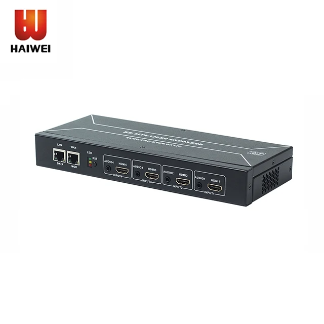 

U525L 1UH.265 H.264 HEVC HD 4 Channels HDMI Encoder IPTV Converter for YouTube Facebook and Wowza Live Streaming