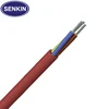 Auto Oil Pump Antiflaming fep pfa insulation Multicore Wires tinned copper conductor Silicone jacket control cable
