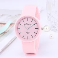 

Small fresh harajuku silicone watch fashion trend jelly female students watch wholesale