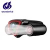 Compact LED Bike Headlight with record wifi GPS and remote control Bicycle Light Accessory