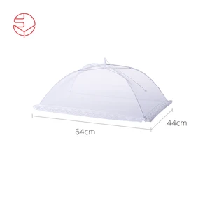 Image of SHIMOYAMA Large Rectangle Size Folding Pop Up Mesh Food Table Cover