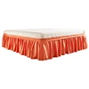 Cheap long fitted maxi short frilly double bed for queen bed skirt home