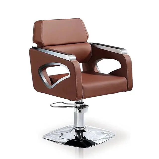Modern Barber Styling Chair Vintage Style Hair Salon Equipment