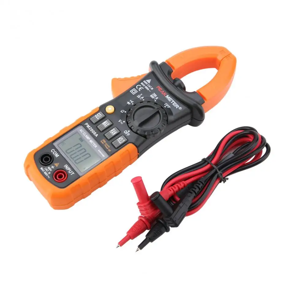 Pm2008a 3 1/2 Automatic And Manual Range Digital Mini Ac Clamp Meter