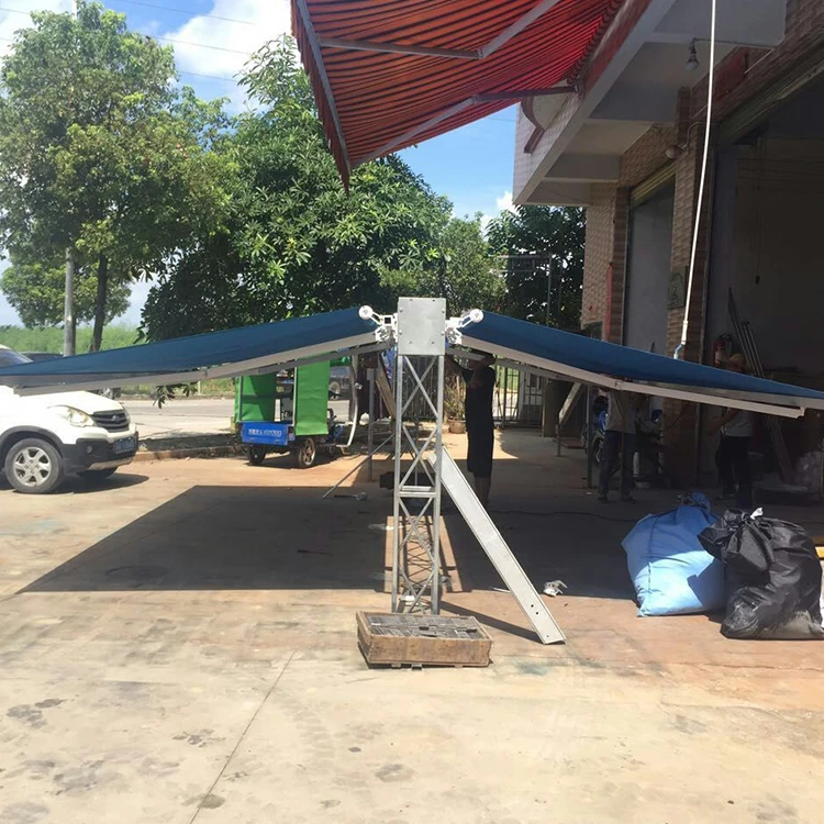 waterproof retractable awning