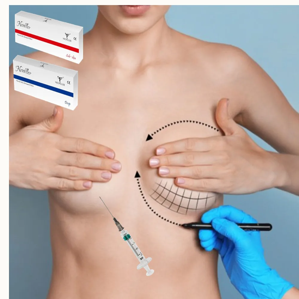 

10ml 20ml 50ml 100ml breast firming penis enlargement dermal filler hyaluronic acid injection price