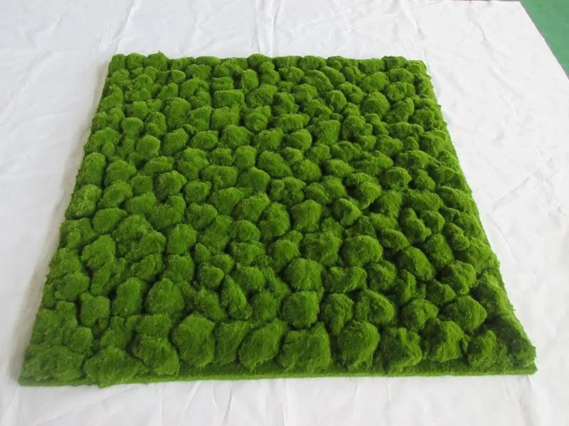 Customized Size Artificial Moss Carpet High End Moss Sward For Home