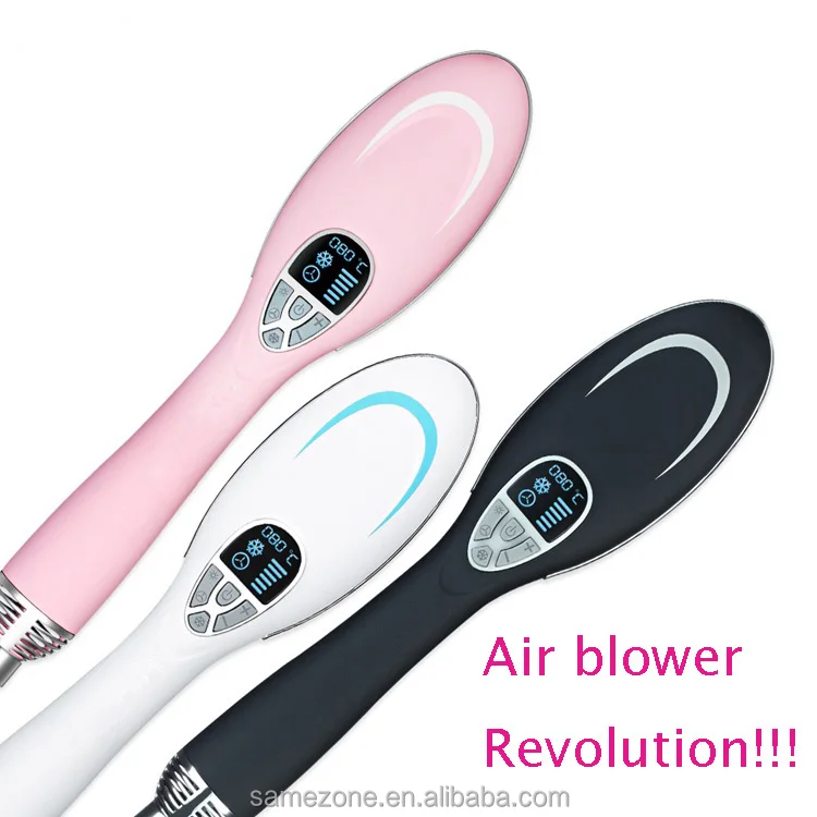 

gas powered hair dryer, Black white pink