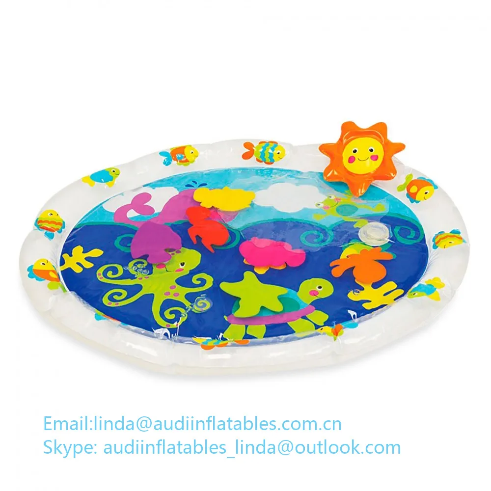 inflatable swim mat