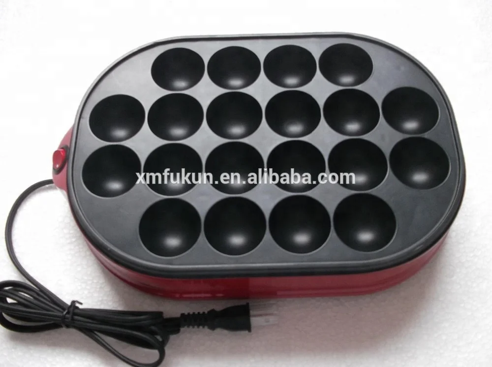
Mini grill for snack 20 holes ELECTRIC TAKOYAKI MAKER Octopus ball maker 