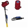 Measuring the thermal mass flow or volume flow gas totalizer