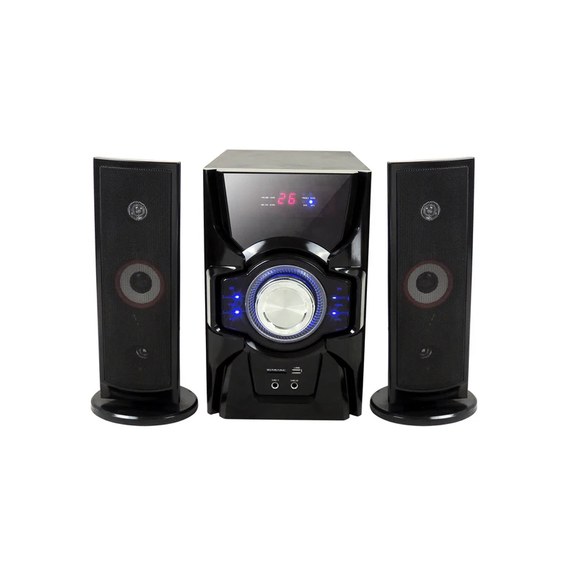 amplifier 2.1 speaker system