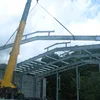 Galvanized Steel Fabricated House Structure Space Frame Building