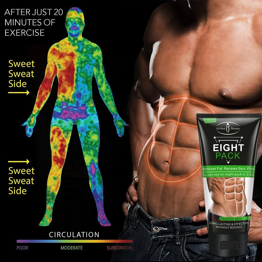 

Beauty Anti Cellulite Abdomen Eight Pack Fat Burning Men Muscle Stronger Cream