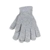 HZS-13209003 New design solid knit bicycle winter gloves for lady