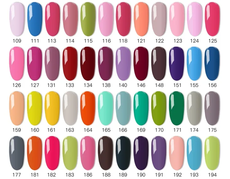 

Long Lasting Foundation Base Coat UV Gel Varnish OEM Gel Nail Polish 1kg Bulk Package, 290 colors