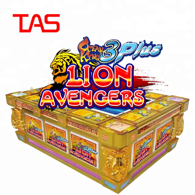 

Casino Slot Fish Hunter Arcade Games Lion Avengers Gambling Machine for Sale, Customize