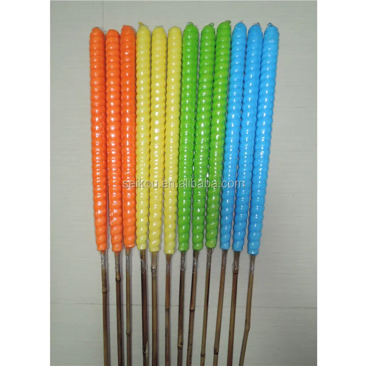 Spiral Garden Citronella Candle With Bamboo Pole Buy Bamboo Torch