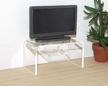 clear plastic tv