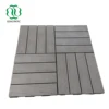 Do It Yourself interlocking plastic outdoor decking tiles, solar decking tiles for balcony, patio, leisure platform